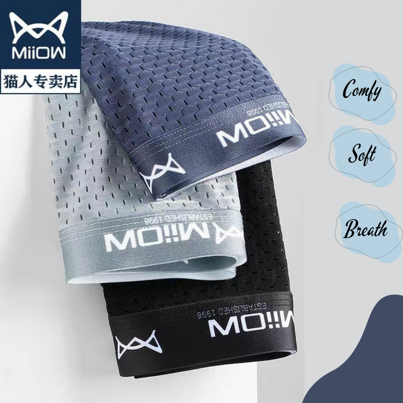 3Pcs Combo Premium Miiow Boxer Underwear